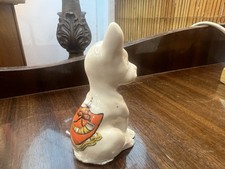 Carlton Crested China Dog -