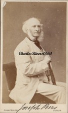 DUBLIN CDV JOSEPH PEERS RUTHIN CELEBRITY see desc VICTORIAN GENEALOGY #B9057