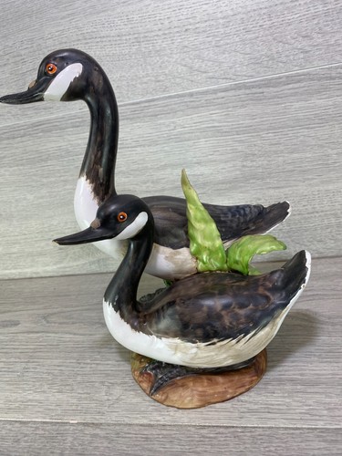 Large ceramic ducks - ceramic, geese