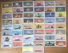 The Saga of Ships  - Brooke Bond Tea Cards ( 1970 ) - Pick the cards you want