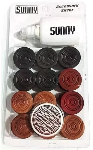 Wooden carrom coins - carrom,