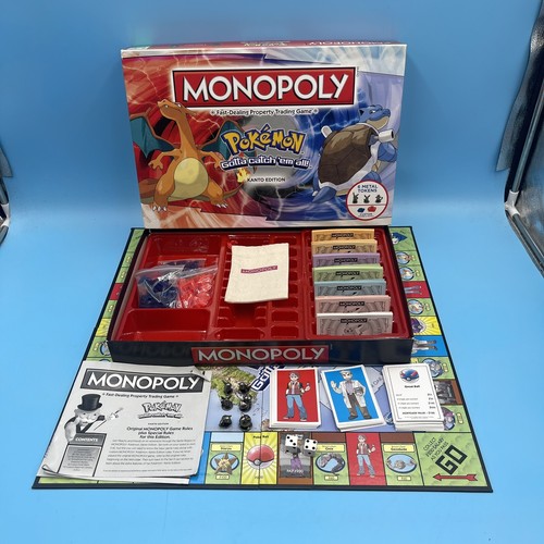 Pokemon monopoly kanto edition - pokemon,