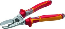 NWS VDE Insulated Ergonomic Wire Stripper Cable Cutter 210mm ,N043-49-VDE-210-SB