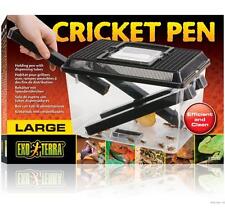 EXO TERRA LARGE CRICKET PEN KEEPER REPTILE LIVE FOOD TANK 250 CRICKETS PT2287