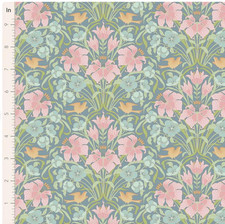 Songbird - Blue, 100652 Fabric