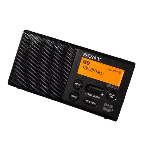 Used sony xdr p1dbp pocket - sony, xdr-p1dbp