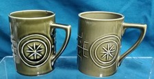 Pair of Portmeirion Green