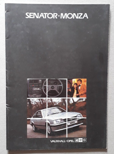 Opel senator monza brochure - senator,