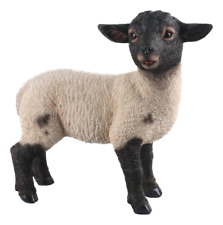 Suffolk Lamb Ornament Resin Statue Garden Creations Home Decor Figurine 27x15cm