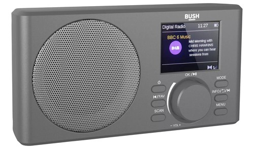 Bush dab bluetooth radio - dab+, fm