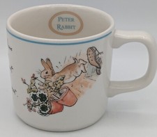 Peter Rabbit Mug Wedgwood Centennial Anniversary 1893-1993 Beatrix Potter Warne