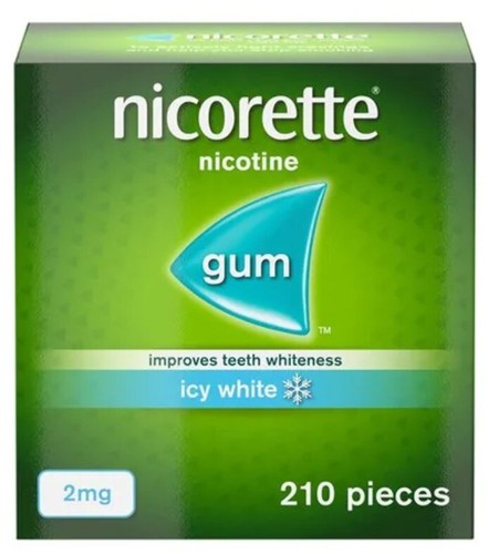 Nicorette nicotine 2mg - nicotine, icy