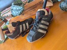 Retro Adidas Franz Beckenbauer Super Uwe Football Boots UK 3.5 Black Vintage 