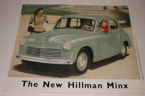 1949 hillman minx - 1949-50, factory