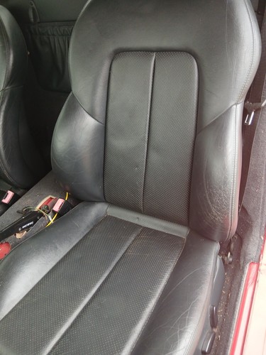 R170 slk seats black - black, leather