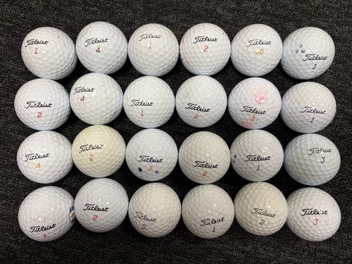 Titleist various golf balls - various,