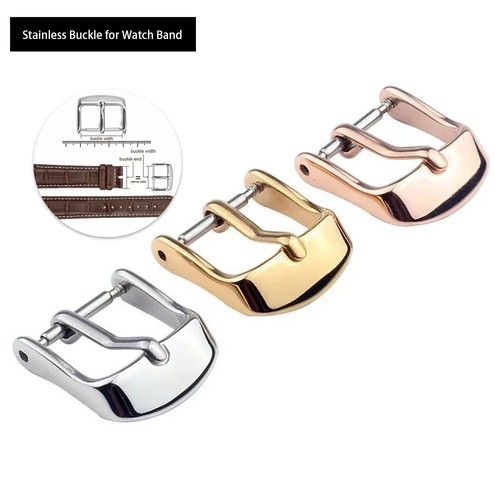 Stainless steel tang buckle - stainless,