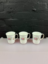 Royal Albert Colleen Bristol Beakers Mugs Tea / Coffee 10 cm High Set of 3 RARE