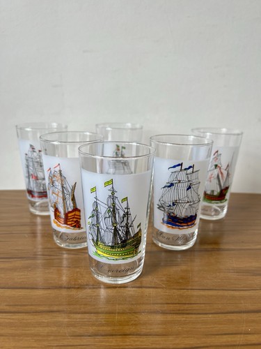 Vintage 1970 set 6 - set, of