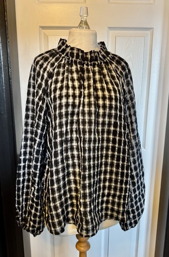 Black white checked - h&m,