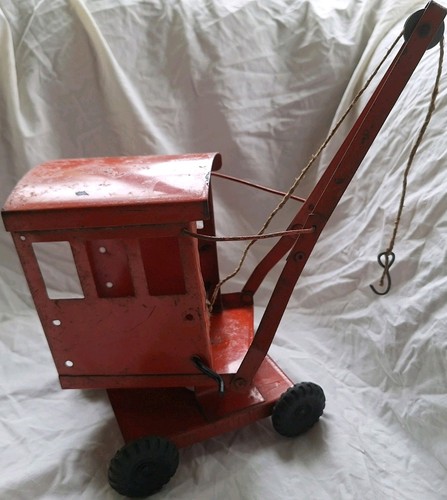 Vintage tri ang metal - tri-ang, crane