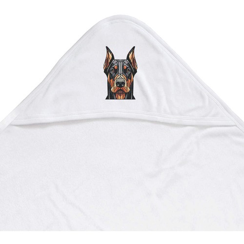 Doberman dog portrait - 'doberman, portrait'