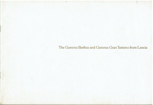 Lancia gamma saloon - saloon, gt