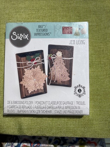 Bigz sizzix die textured - sizzix,