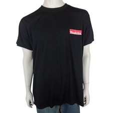 MAKITA men size XXL tshirt black tools tradie back print outdoor power equipment