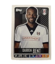 Topps Premier League 2014 - # 112 - DARREN BENT - Fulham