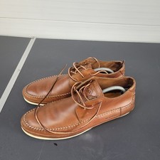 one true saxon Men shoes Brown Leather Size 10