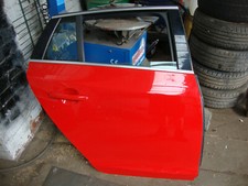 2010 2011 2012 2013 VOLVO V60 R DESIGN DRIVERS SIDE REAR BACK DOOR IN RED