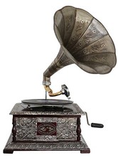 Antique style gramophone