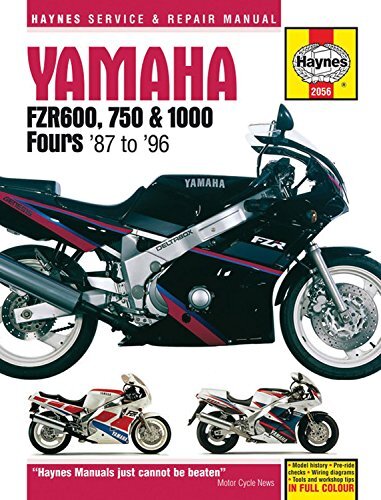 Yamaha fzr 600 750 - yamaha, 1000