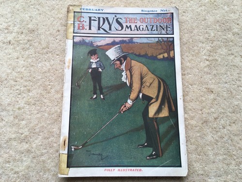 Scarce feb 1906 fry s - 1906, c.b.fry’s