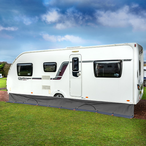 Maypole caravan draught skirt - maypole,