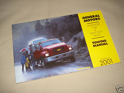 2001 general motors towing car - motors,