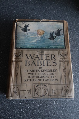 Antique book the water - antique,