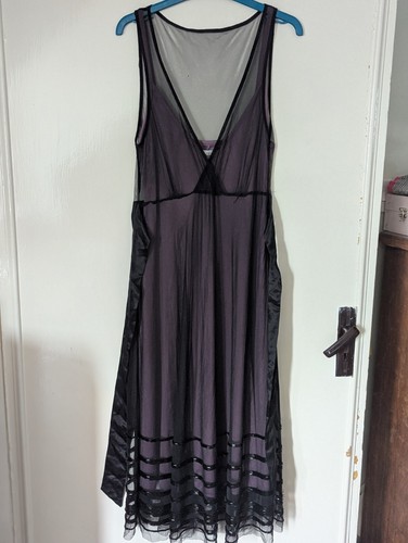 Zara purple black mesh - zara,