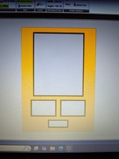 Custom A3 Mount For 10x8 Photo And Two 4x2.5 Photos With Engraved Plaque