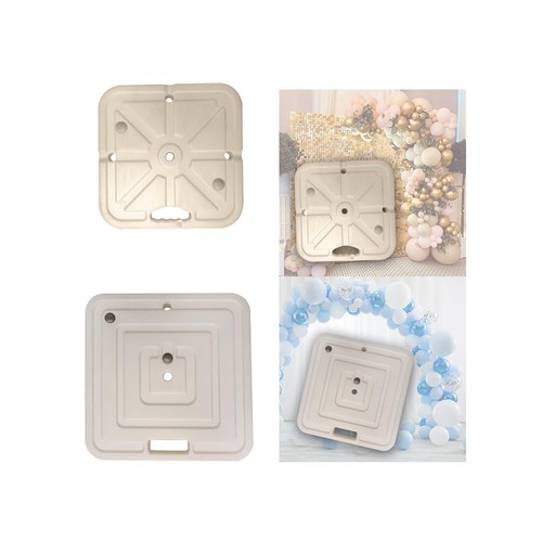 Balloon arch stands base white - arch,