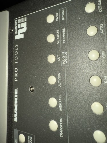 Mackie hui pro tools - mackie,