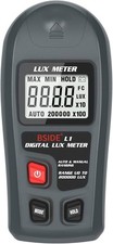BSIDE Lux Meter Digital Illuminometer 0~200,000lux LCD Pocket Light Meter Lux/FC