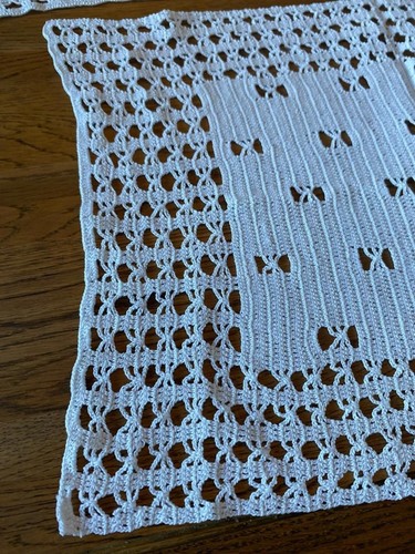 Vintage white lace - , crochet