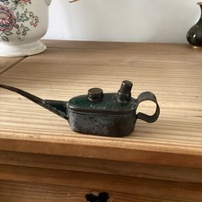 ORIGINAL VINTAGE GREEN SUTCLIFFE MIDGET OILER MINI OIL CAN LIVE STEAM MAMOD 7"