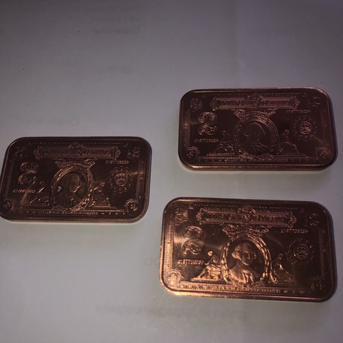 Three fine copper - 1,