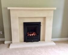 fireplace surround, Bath