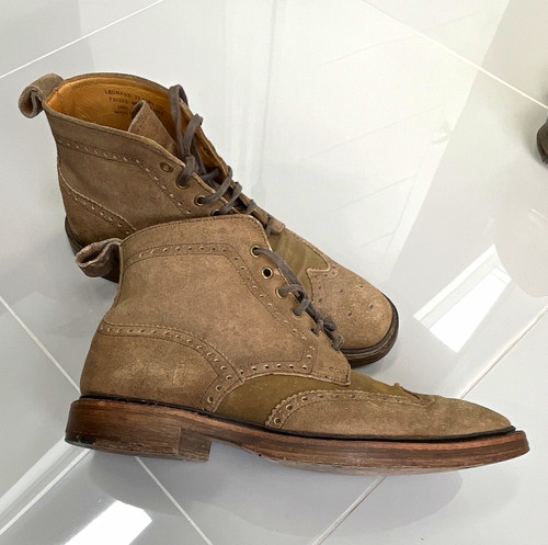 Loake leonard brown suede - loake,
