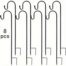 8Pcs Shepherds Hooks Crook