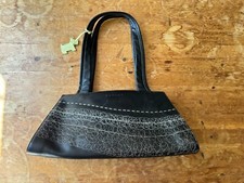 RADLEY BLACK LEATHER HANDBAG UNDERARM STRAP SHOPPER BAG HOBO TOP HANDLE